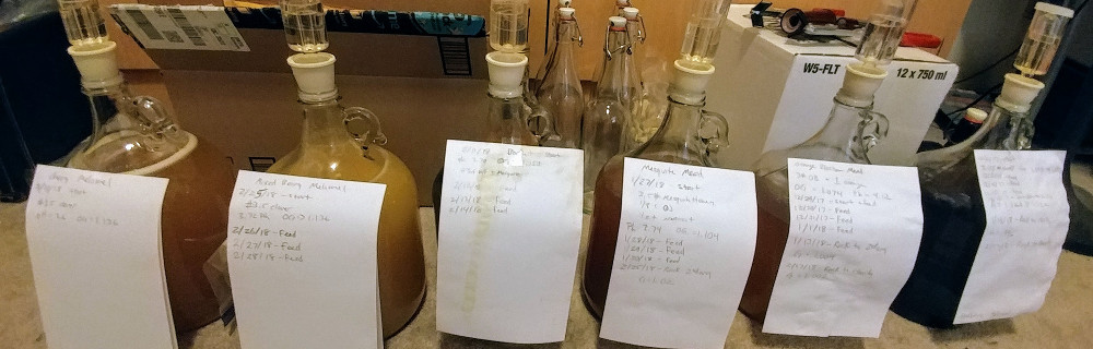 Carboys doing their job